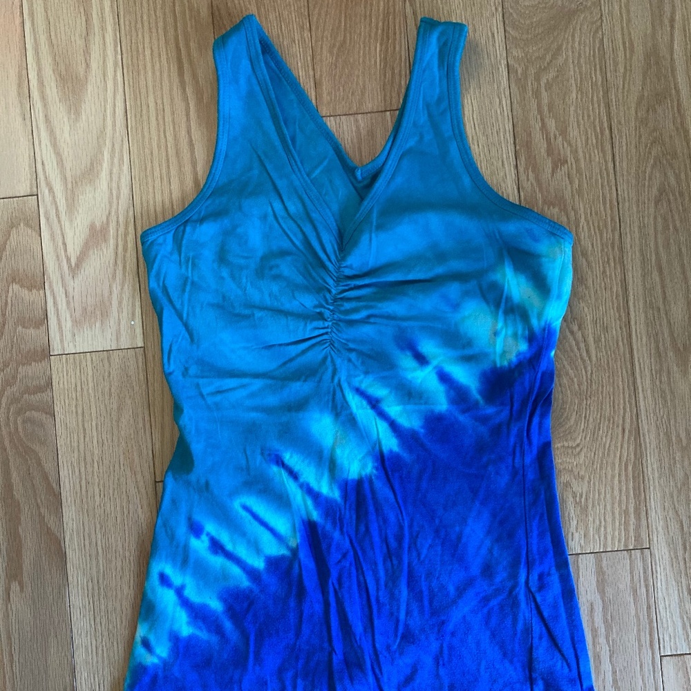 Balance Collection Blue Tye Dye Jersey